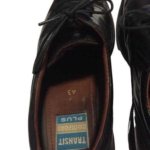 Transit Comfort Plus Size 43 Men's Dress Shoes - Picture 7 of 8